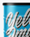 Matte Metallic Powder Can Mockup Matte Metallic Powder Can Mockup