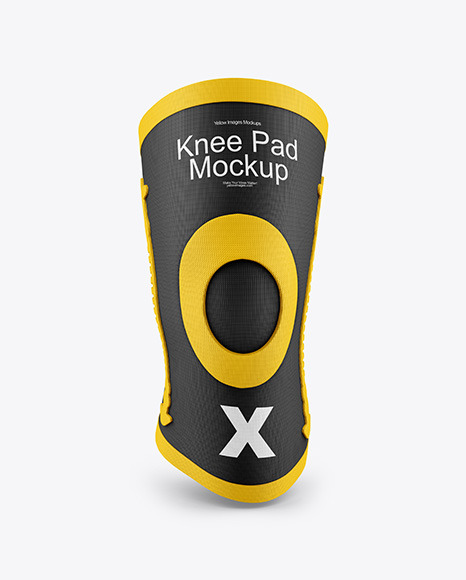 Knee Pad Mockup - Knitting