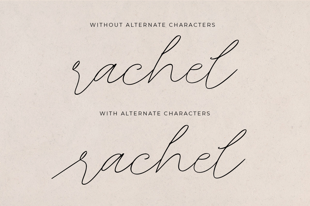 Geraldine - Classy Signature Font Geraldine - Classy Signature Font