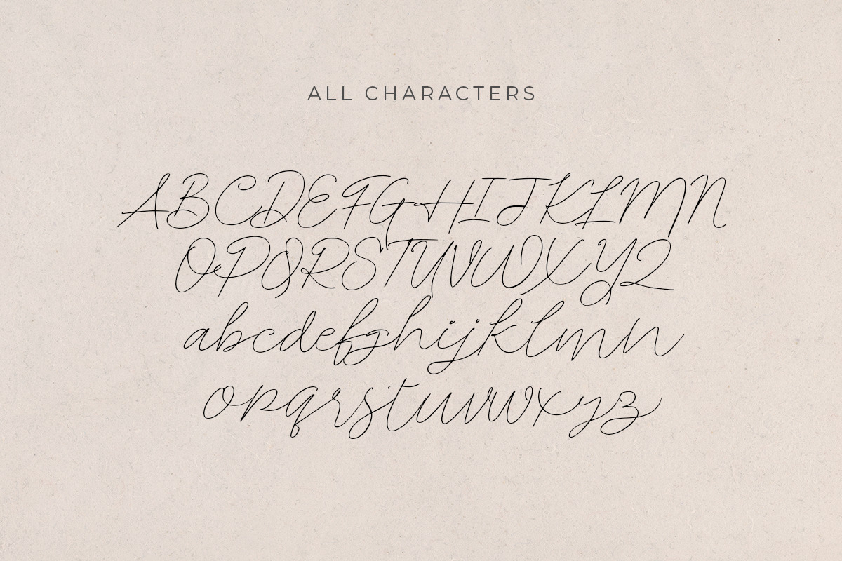 Geraldine - Classy Signature Font Geraldine - Classy Signature Font