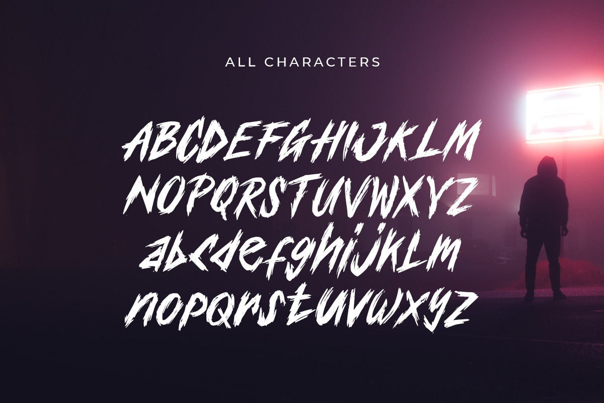BUZZER - Modern Brush Handwritten Font BUZZER - Modern Brush Handwritten Font