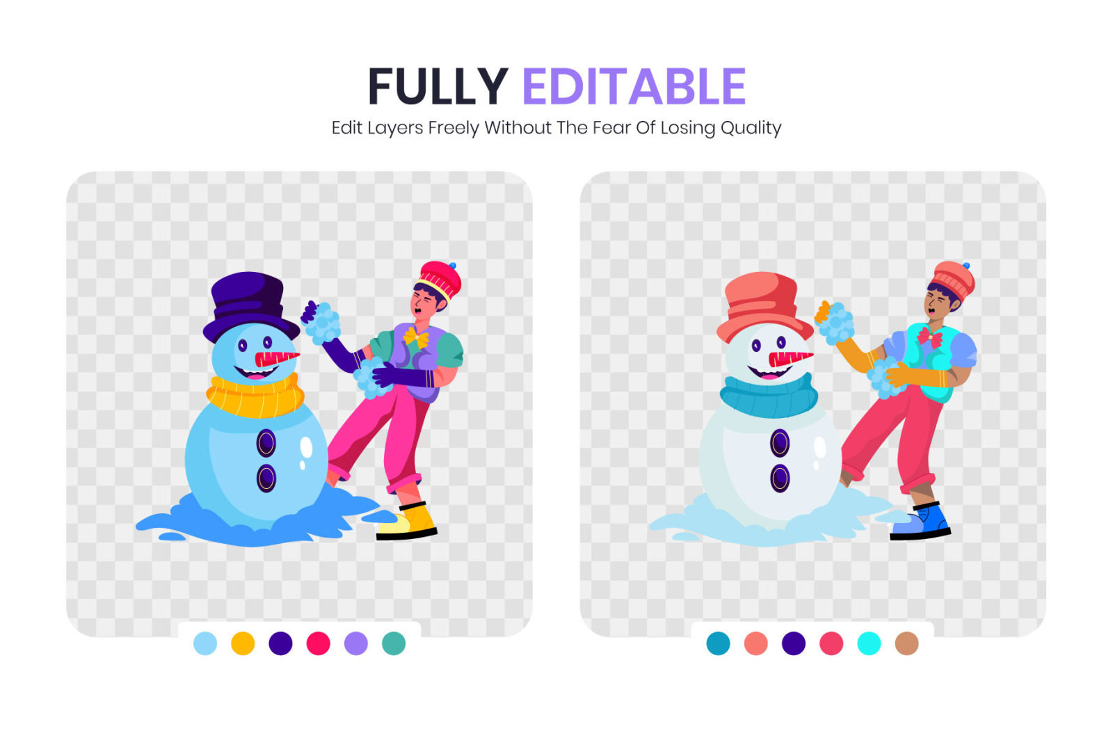 Christmas Characters Illustrations Christmas Characters Illustrations