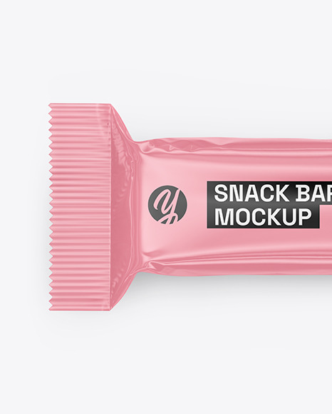 Glossy Snack Package Mockup