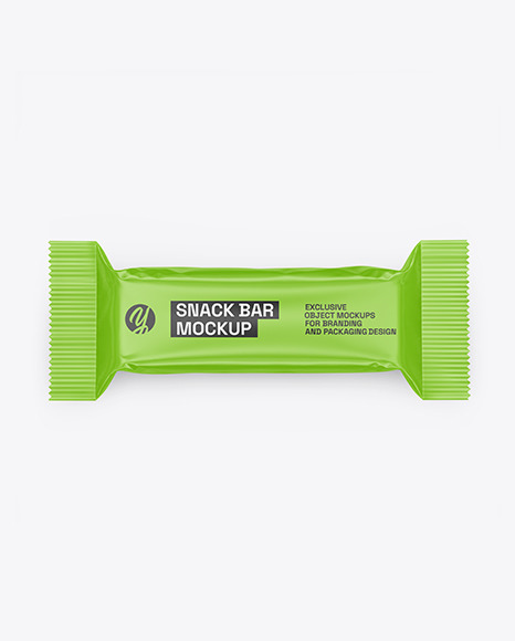 Matte Snack Package Mockup