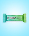 Matte Metallic Snack Package Mockup