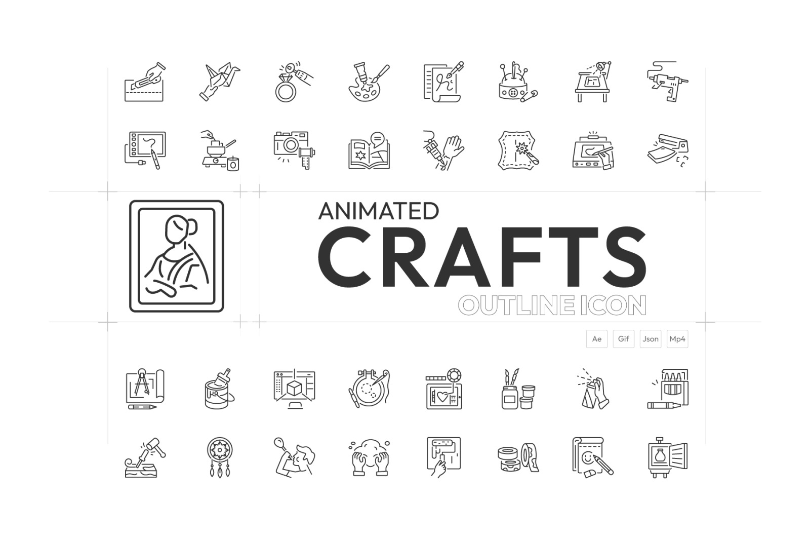 Arts and Crafts Animated Icons Arts and Crafts Animated Icons