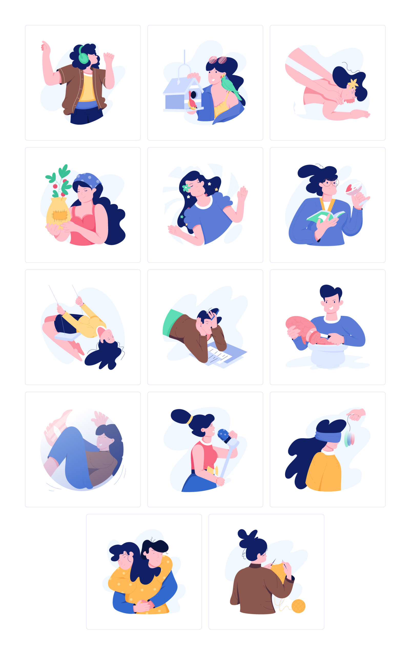 Abstract Therapy Illustrations