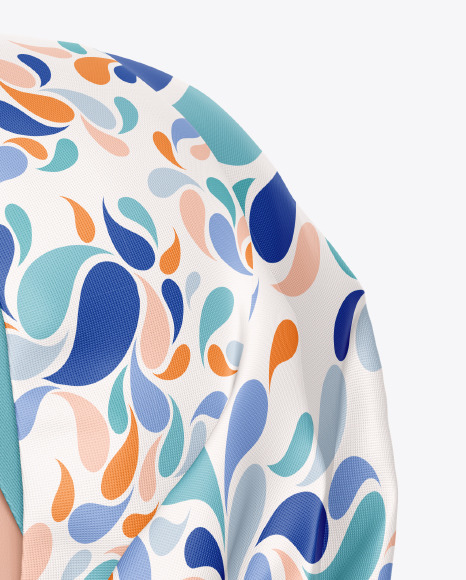 Hijab Mockup - Half Side View