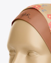 Hijab Mockup - Half Side View