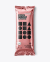 Metallic Snack Package Mockup