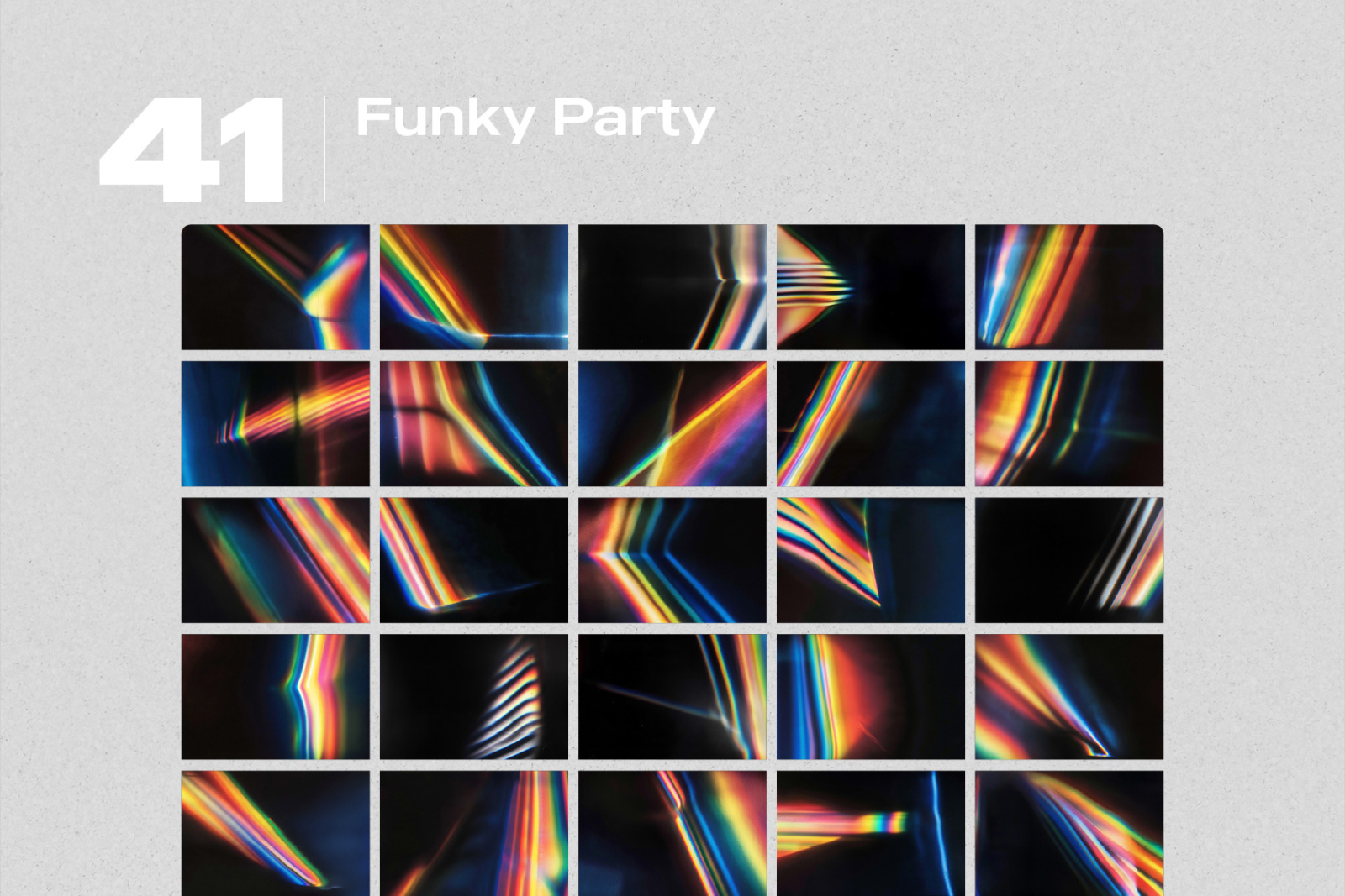 41 Funky Party Effect Photo Overlays