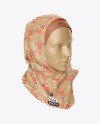 Hijab Mockup - Half Side View