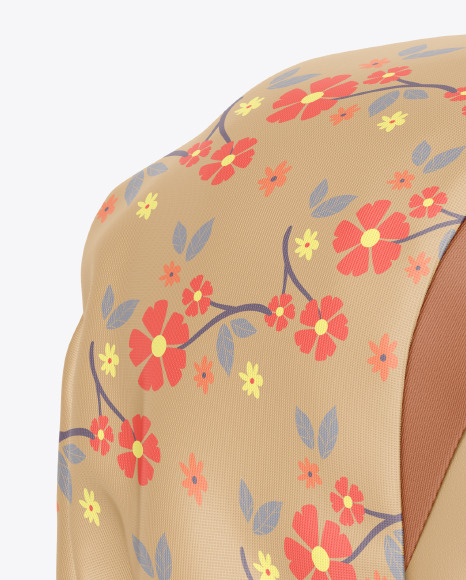 Hijab Mockup - Half Side View