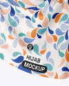 Hijab Mockup - Half Side View