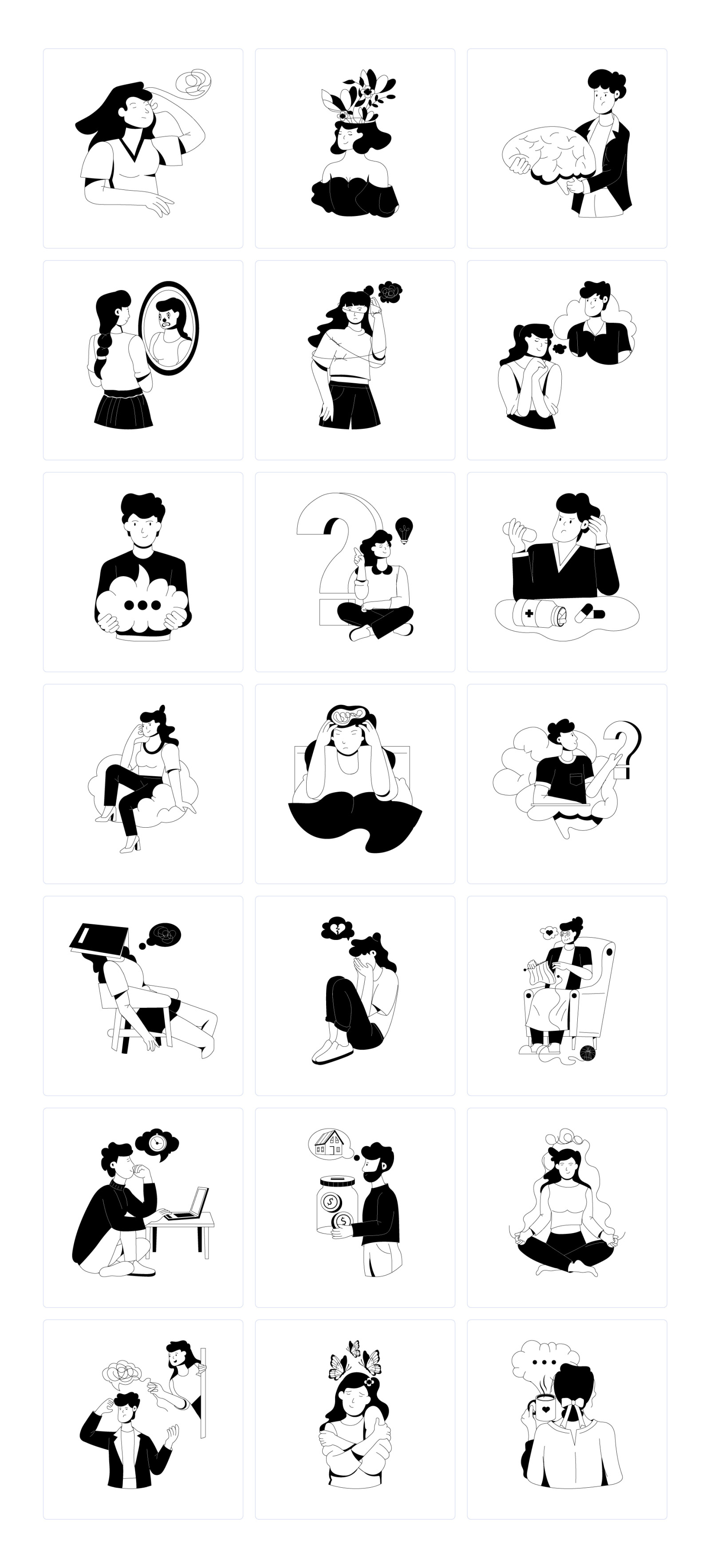 35 Thinking Illustrations 35 Thinking Illustrations