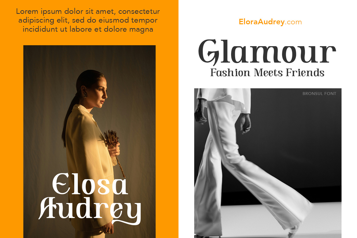 Bronsul Display Serif Font Bronsul Display Serif Font
