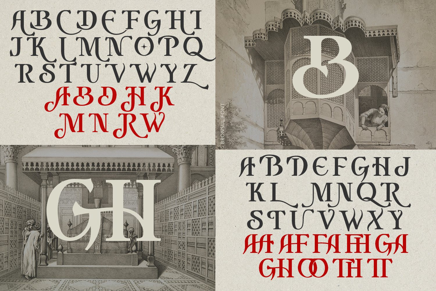 Bronsul Display Serif Font Bronsul Display Serif Font