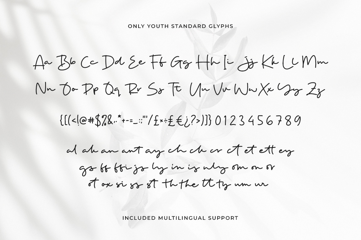 Only Youth Font Only Youth Font