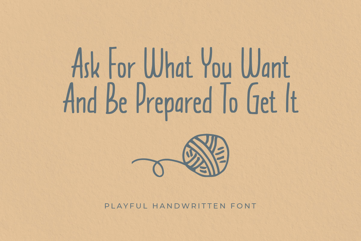 Shusiyama - Playful Handwritten Font Shusiyama - Playful Handwritten Font