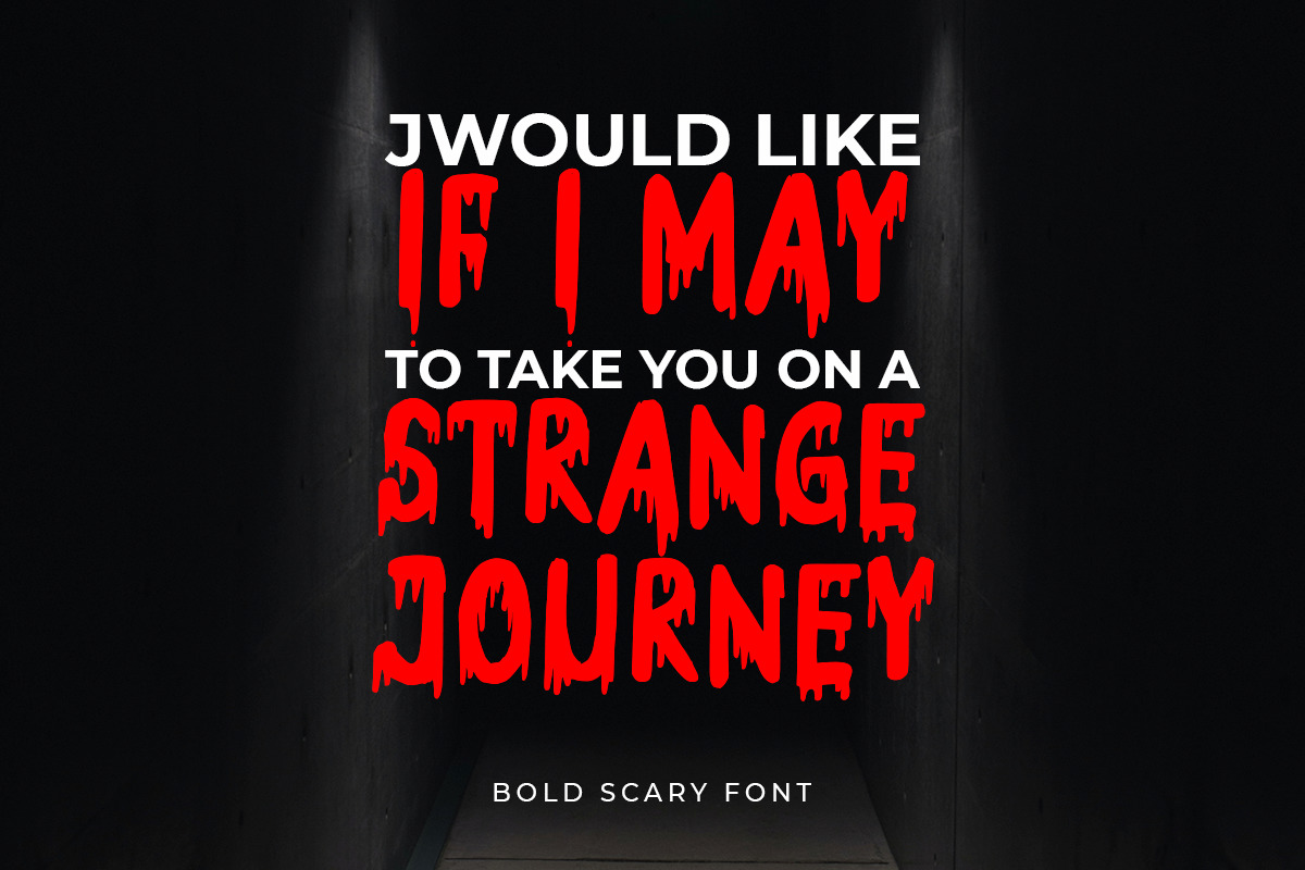 Horror - Bold Scary Font