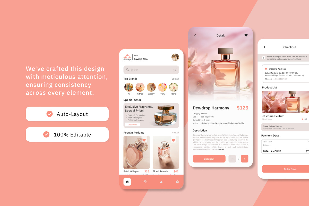 Scentivy - Perfume Mobile App Scentivy - Perfume Mobile App