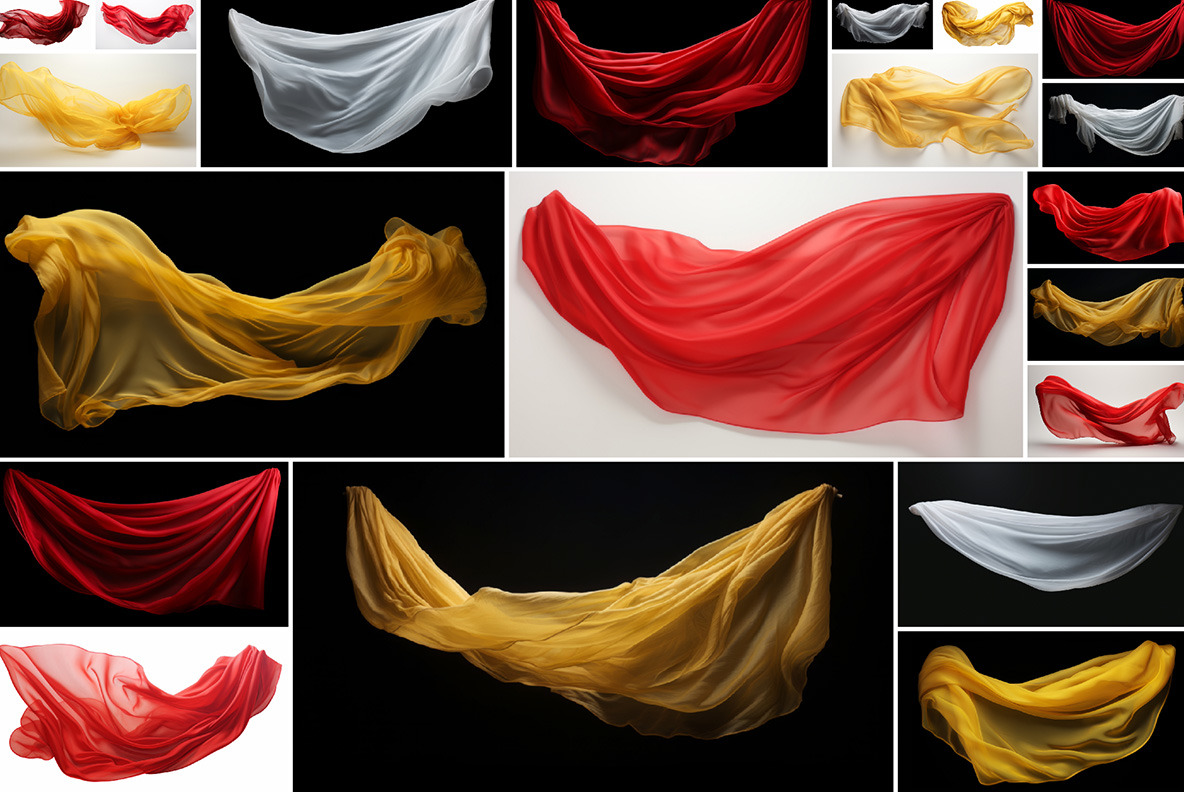 Floating fabric - 80 images Floating fabric - 80 images