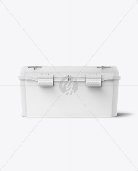 Plastic Tool Box Mockup