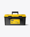 Plastic Tool Box Mockup