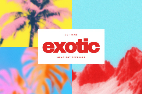 30 Exotic Gradient Textures - Blurry