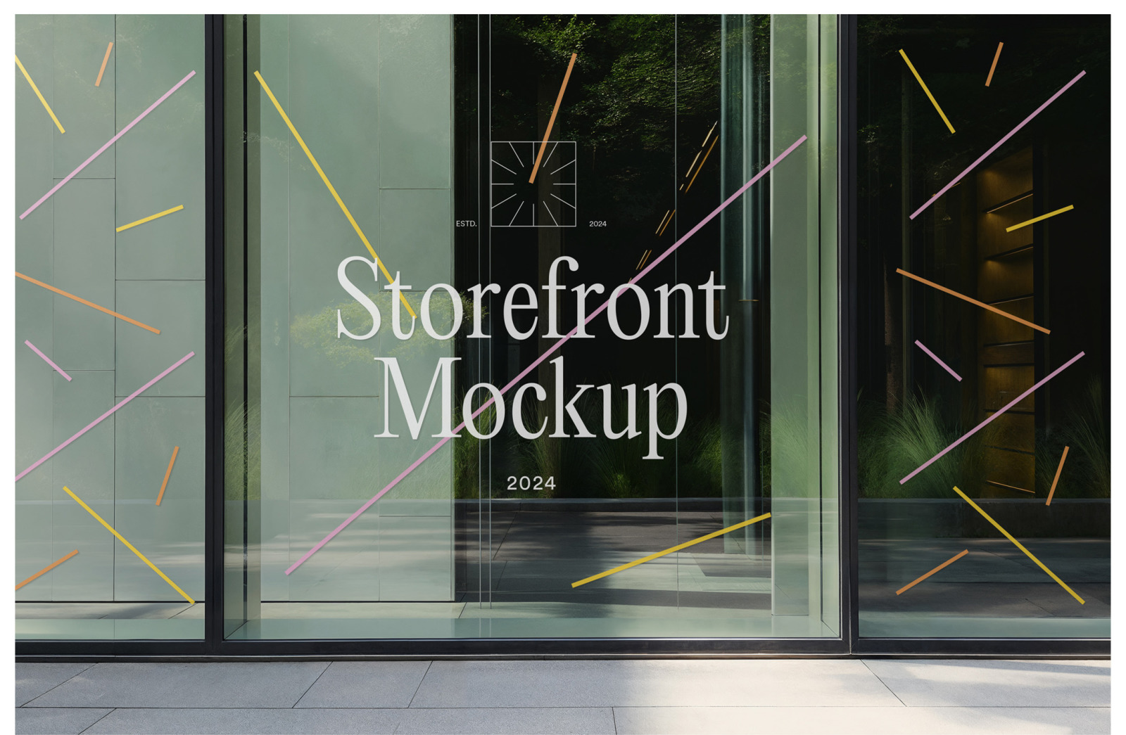 Storefront Mockups - Outdoor Scenes Storefront Mockups - Outdoor Scenes