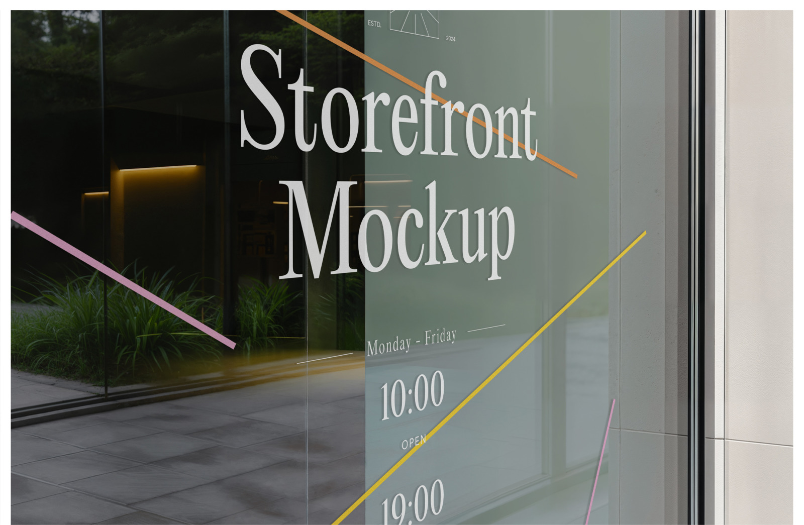 Storefront Mockups - Outdoor Scenes Storefront Mockups - Outdoor Scenes
