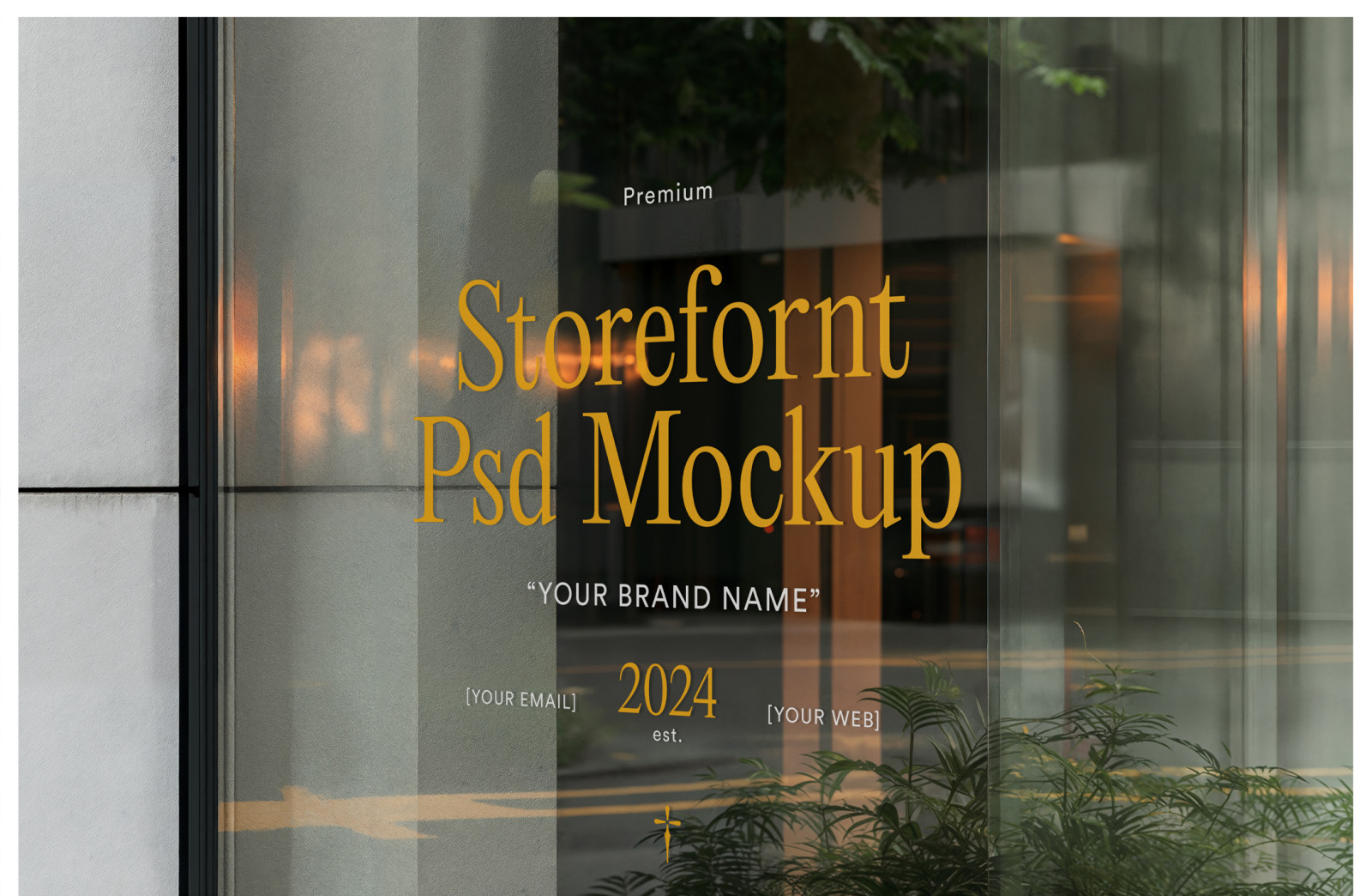 Storefront Mockups - Outdoor Scenes Storefront Mockups - Outdoor Scenes
