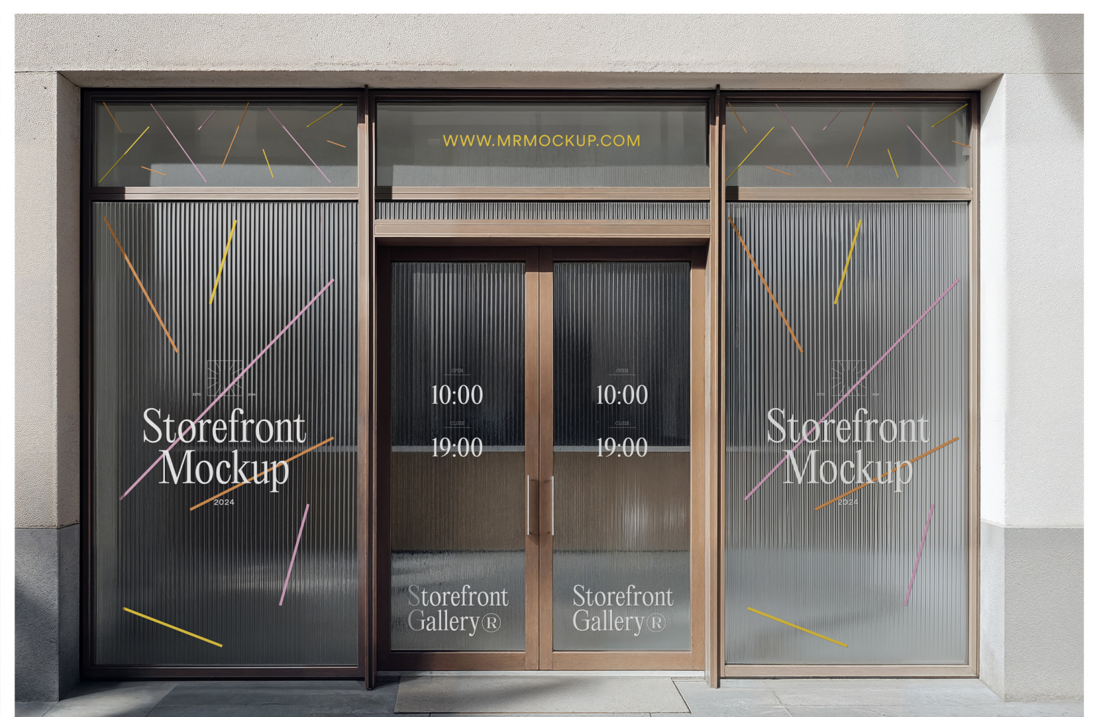 Storefront Mockups - Outdoor Scenes Storefront Mockups - Outdoor Scenes