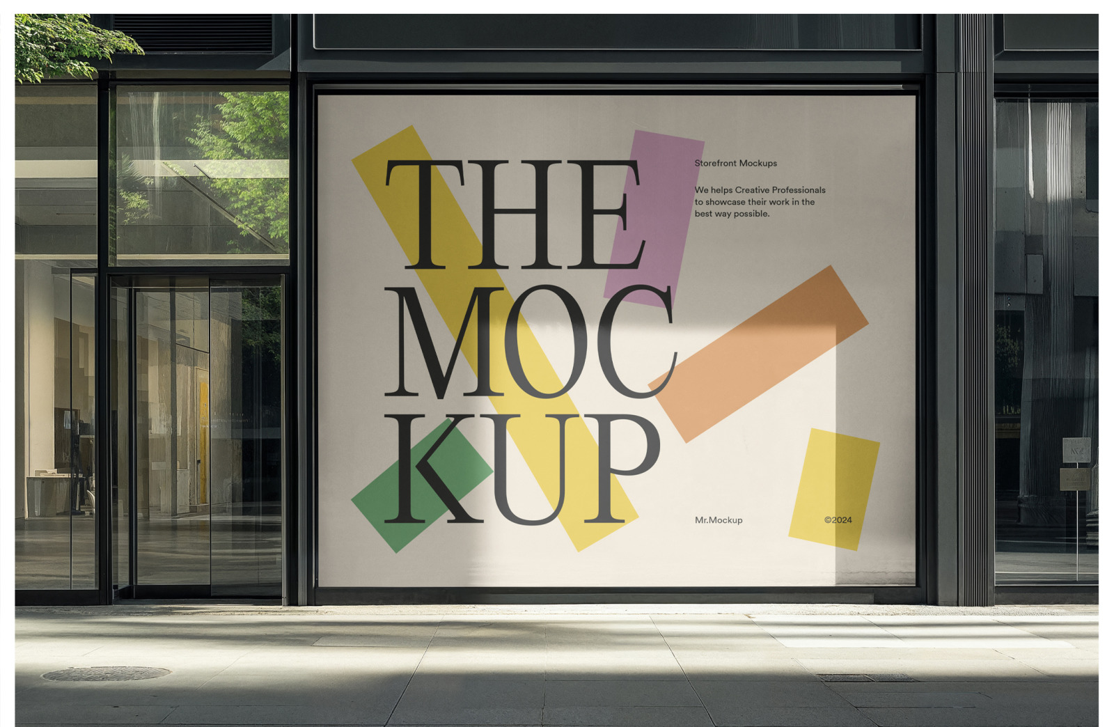 Storefront Mockups - Outdoor Scenes Storefront Mockups - Outdoor Scenes