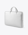 Leather Laptop Case Mockup - Half Side View