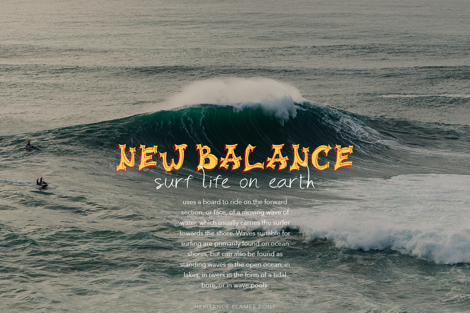 Heritance Flames Font Heritance Flames Font
