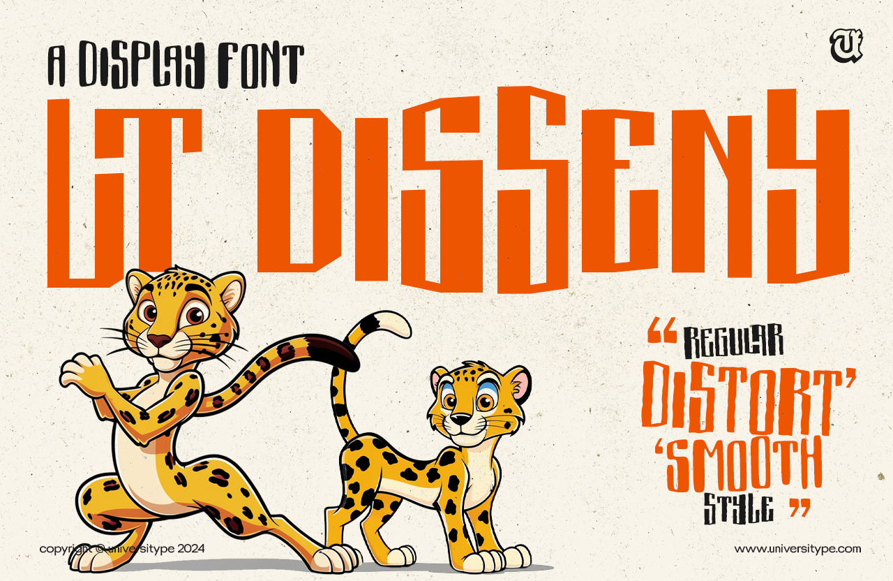 UT Disseny - A Display Font UT Disseny - A Display Font