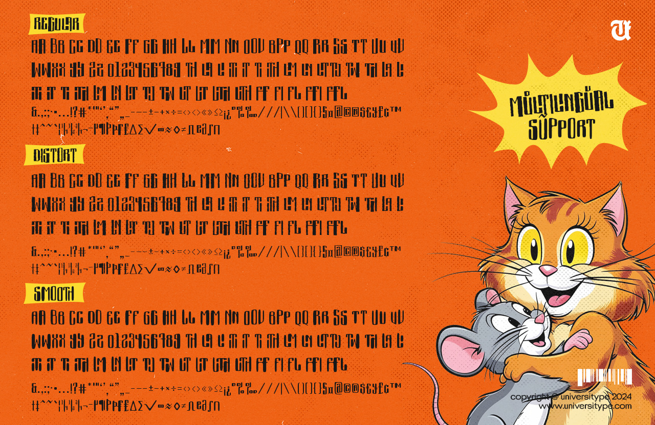 UT Disseny - A Display Font UT Disseny - A Display Font