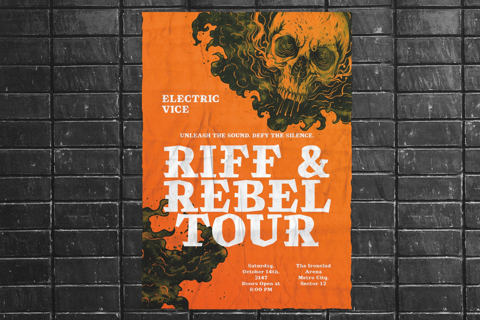 Rebel Riff - Edgy Typeface Rebel Riff - Edgy Typeface