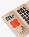 Kraft Trifold Brochure Mockup