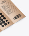 Kraft Trifold Brochure Mockup