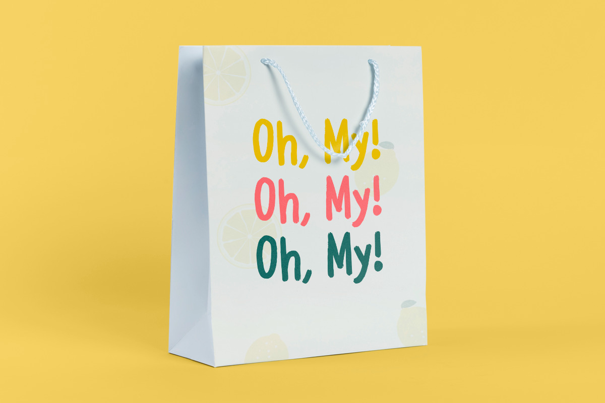John Lemon - Playful Handwritten Font John Lemon - Playful Handwritten Font