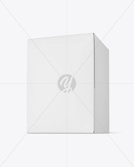 Matte Paper Box Mockup