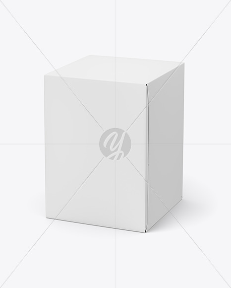 Matte Paper Box Mockup