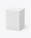 Matte Paper Box Mockup