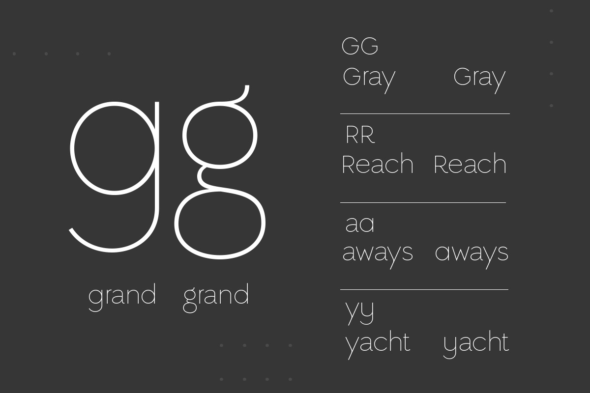 Gayaku - Modern Sans Serif Font Gayaku - Modern Sans Serif Font