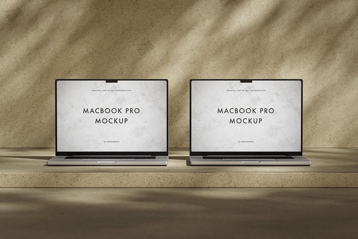 Apple MacBook Pro Mockup Set