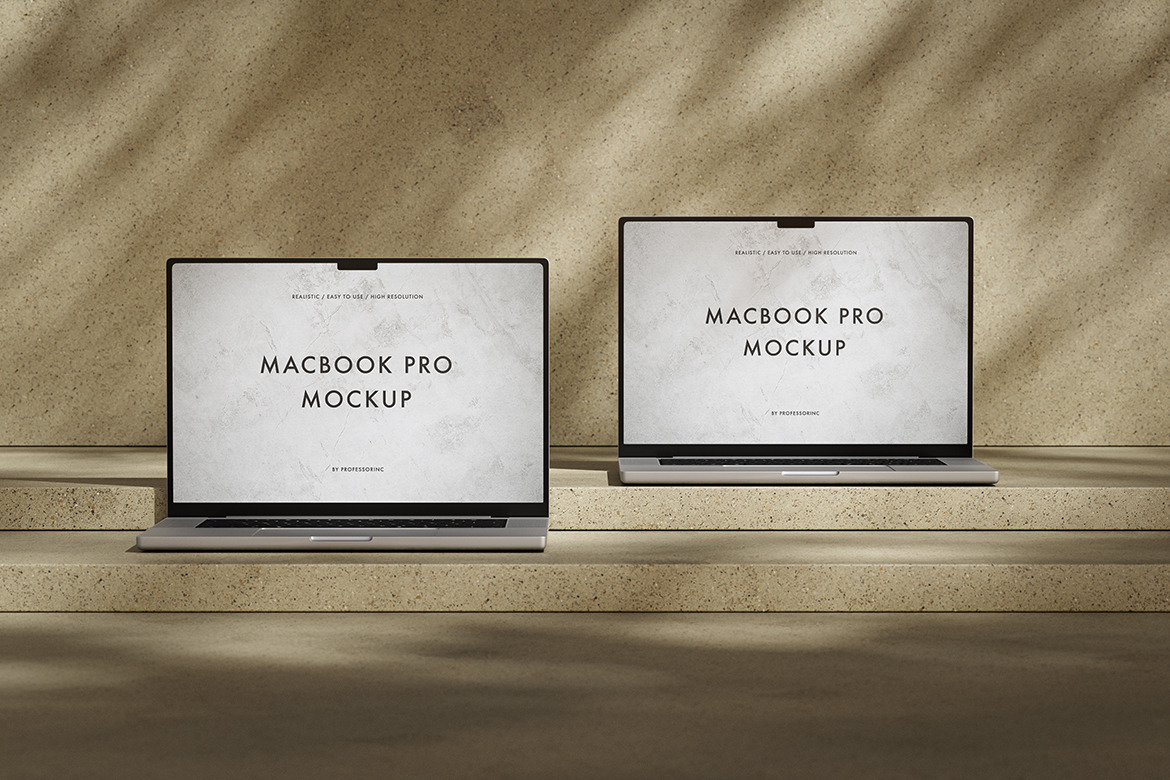 Apple MacBook Pro Mockup Set