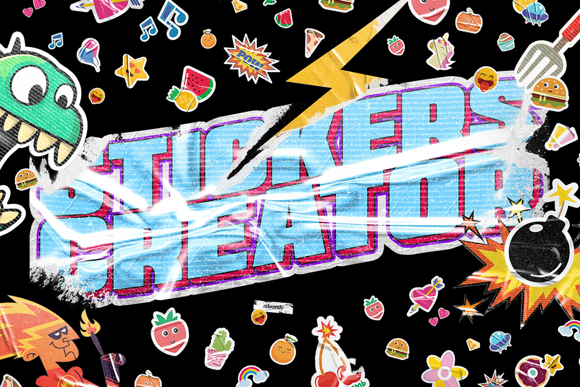 Sticker Creator - Custom Shape Mockups Sticker Creator - Custom Shape Mockups