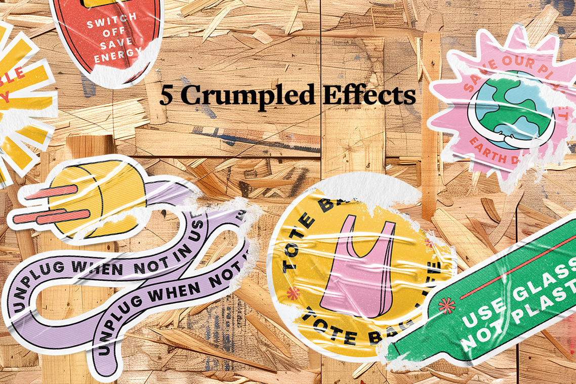 Sticker Creator - Custom Shape Mockups Sticker Creator - Custom Shape Mockups